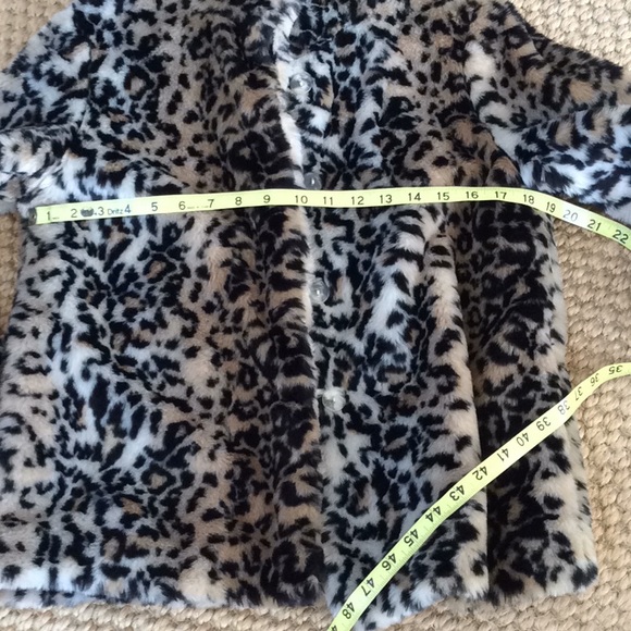 NWT Tulle Leopard Print Swing Jacket - Size Medium - Picture 6 of 7